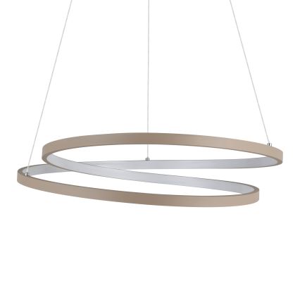 Eglo -  Κρεμαστό φωτιστικό οροφής LED LED/36W/230V 3000K μπεζ