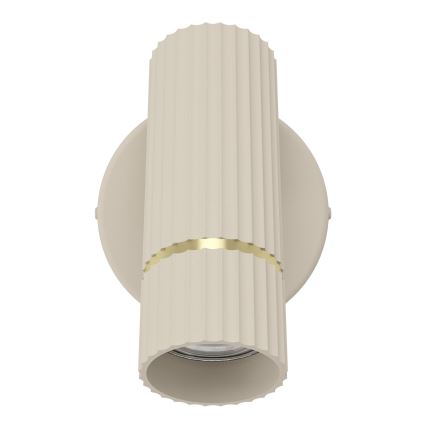 Eglo - Φωτιστικό τοίχου LED 1xGU10/5W/230V 3000K μπεζ