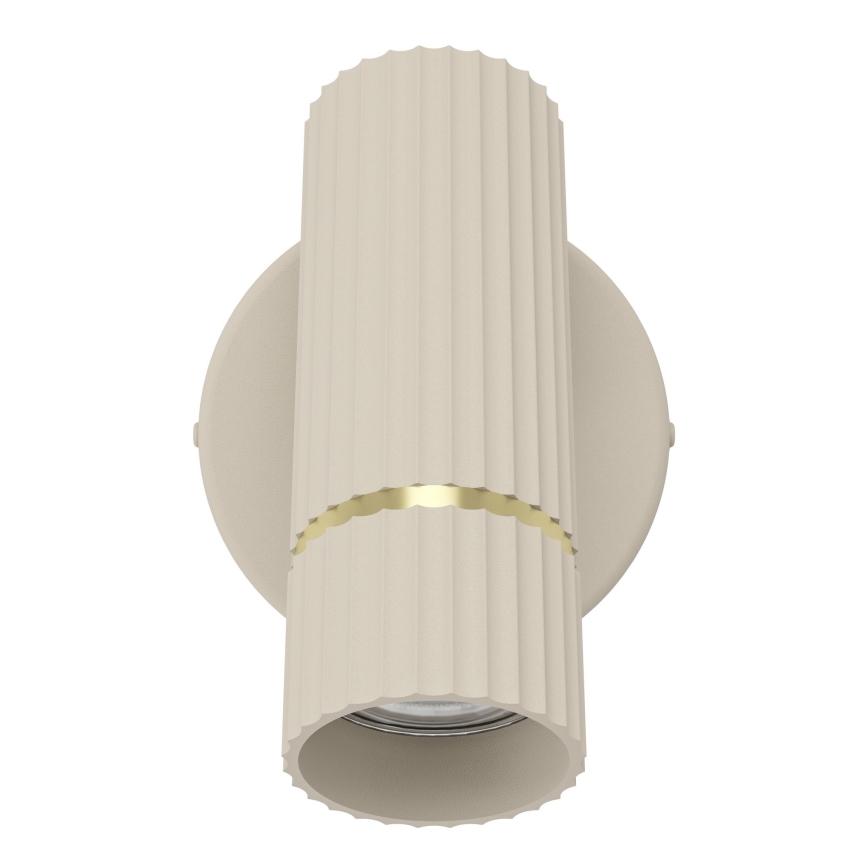 Eglo - Φωτιστικό τοίχου LED 1xGU10/5W/230V 3000K μπεζ
