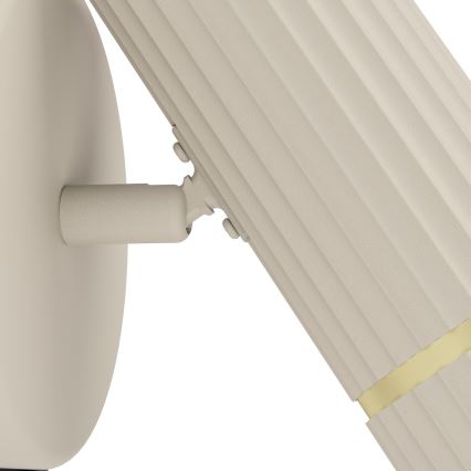 Eglo - Φωτιστικό τοίχου LED 1xGU10/5W/230V 3000K μπεζ