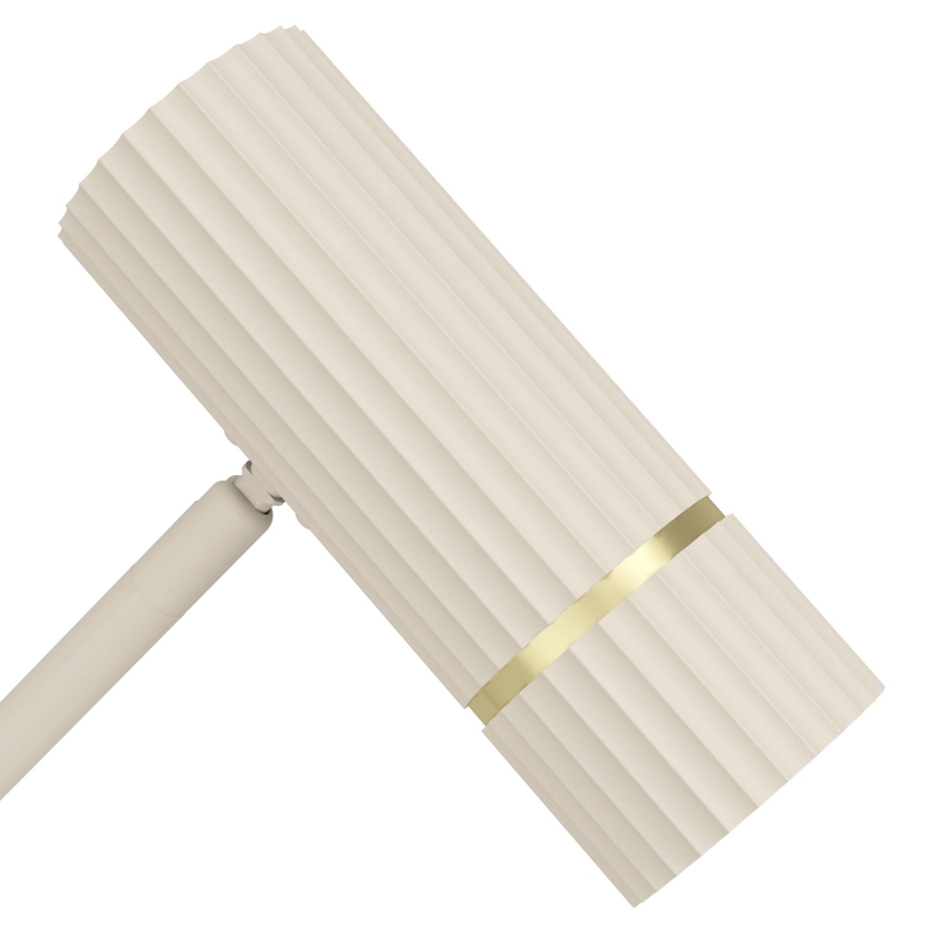 Eglo - Επιτραπέζιο φωτιστικό LED 1xGU10/5W/230V 3000K μπεζ