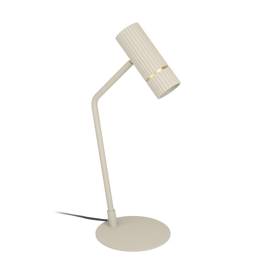 Eglo - Επιτραπέζιο φωτιστικό LED 1xGU10/5W/230V 3000K μπεζ