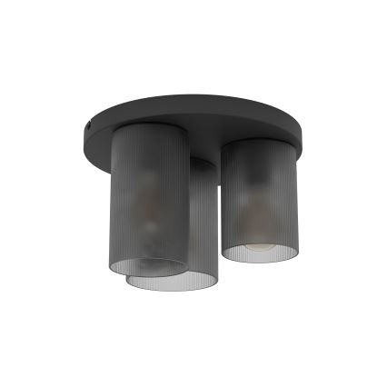 Eglo - Φωτιστικό οροφής 3xE27/40W/230V γκρι