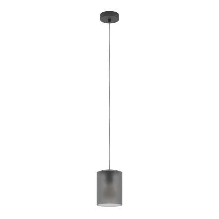 Eglo - Κρεμαστό φωτιστικό οροφής 1xE27/40W/230V γκρι