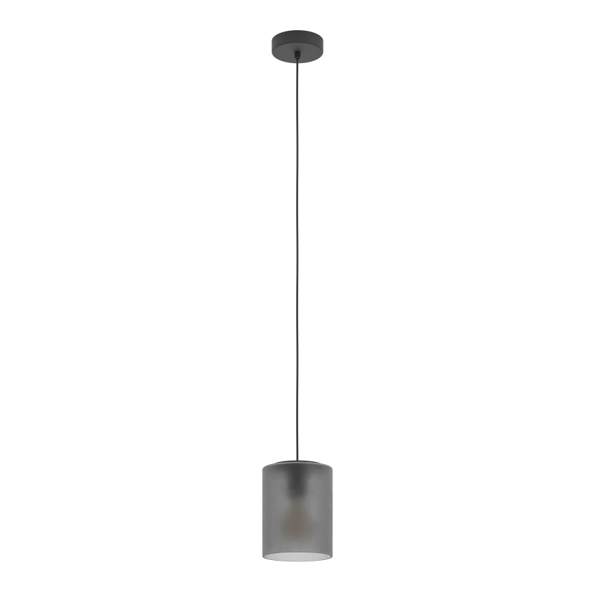 Eglo - Κρεμαστό φωτιστικό οροφής 1xE27/40W/230V γκρι