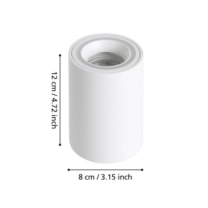 Eglo - LED RGBW Dimmable σποτ LED/4,9W/230V 2700-6500K λευκό