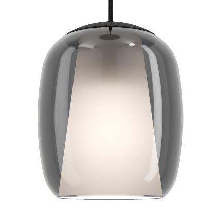 Eglo - Κρεμαστό φωτιστικό οροφής 4xE27/28W/230V γκρι