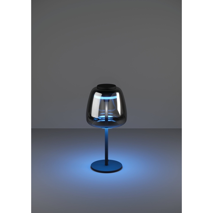 Eglo - LED RGBW ρυθμιζόμενο επιτραπέζιο φωτιστικό LED/7,7W/230V 2700-6500K καπνιστό