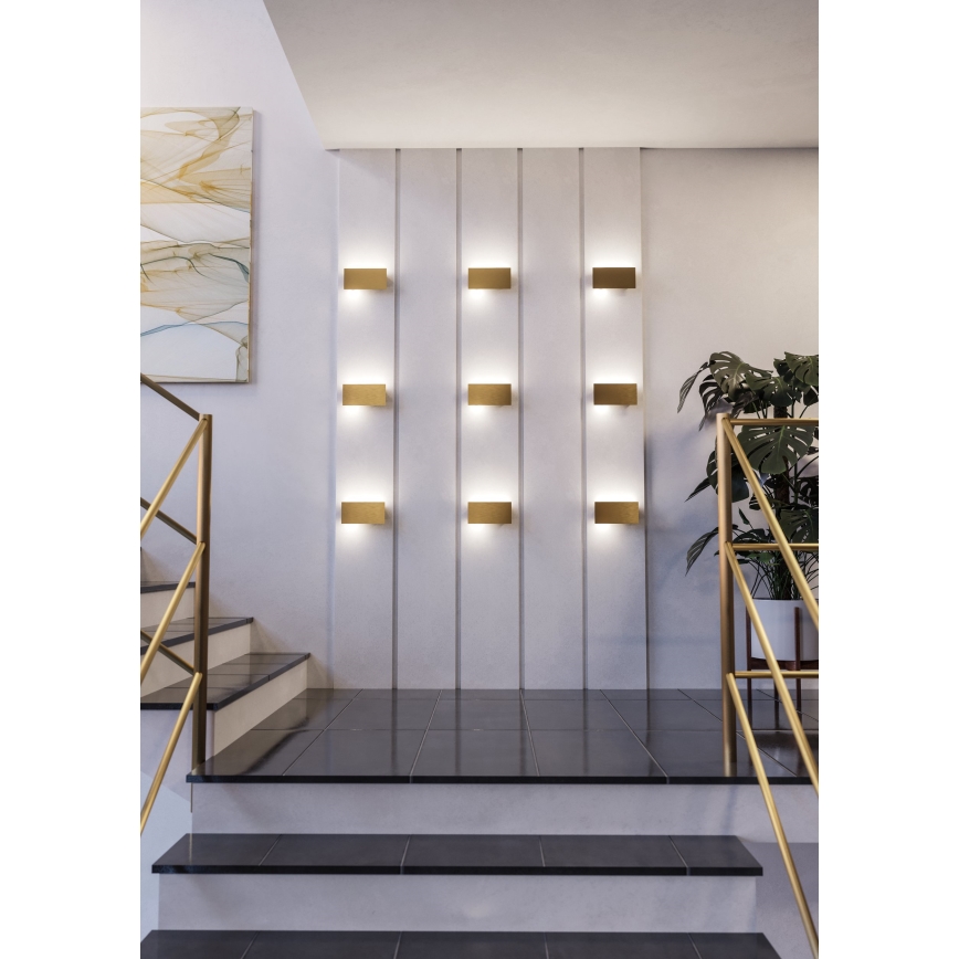 Eglo - Φωτιστικό τοίχου LED LED/6W/230V 3000K χρυσό