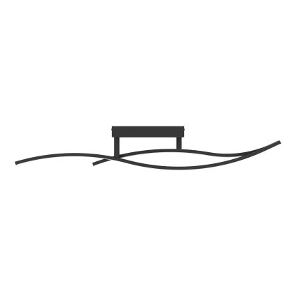 Eglo - Φωτιστικό οροφής LED LED/12W/230V 4000K μαύρο