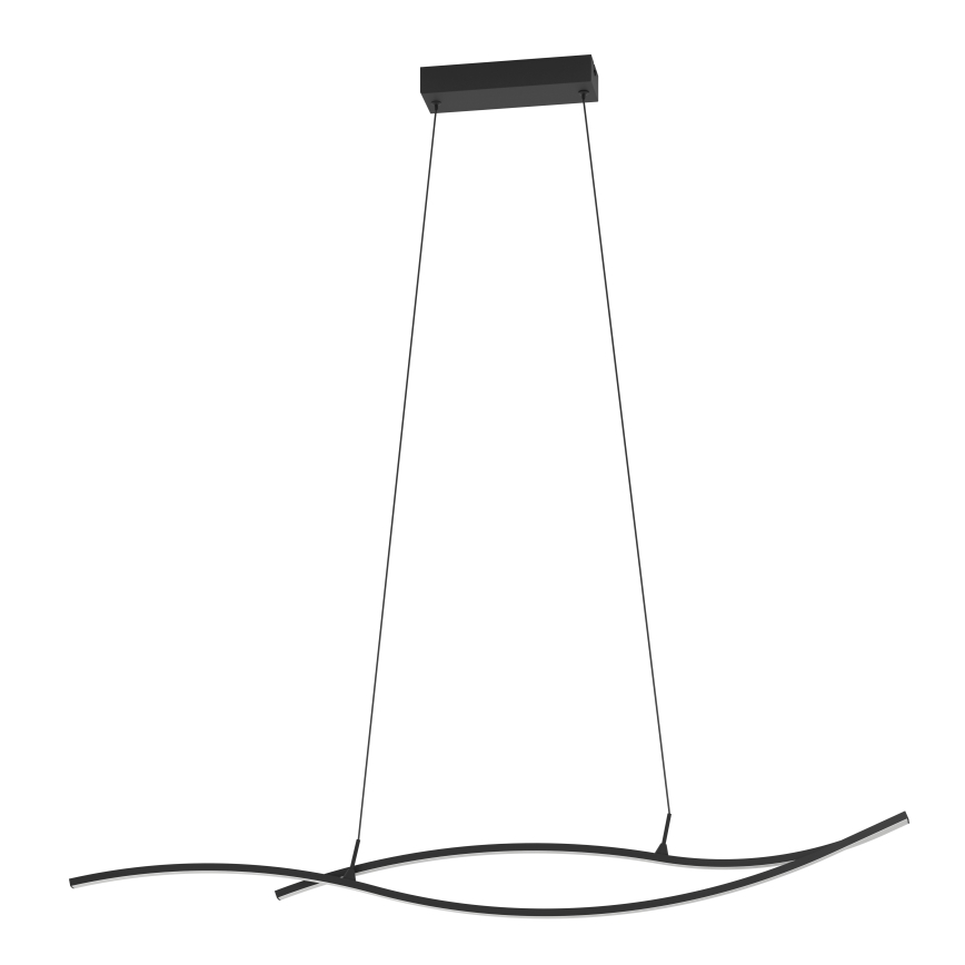 Eglo -  Κρεμαστό φωτιστικό οροφής LED LED/20W/230V 4000K μαύρο