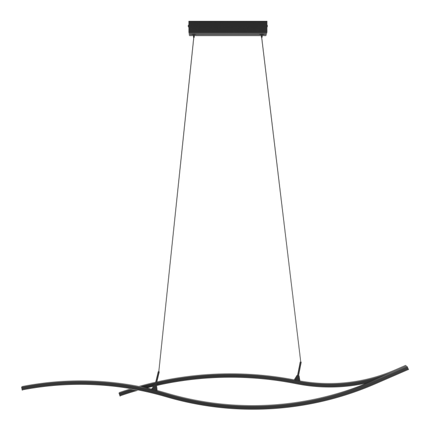 Eglo -  Κρεμαστό φωτιστικό οροφής LED LED/20W/230V 4000K μαύρο