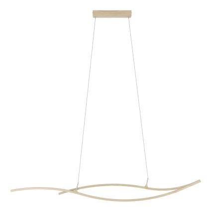 Eglo -  Κρεμαστό φωτιστικό οροφής LED LED/20W/230V 4000K μπεζ