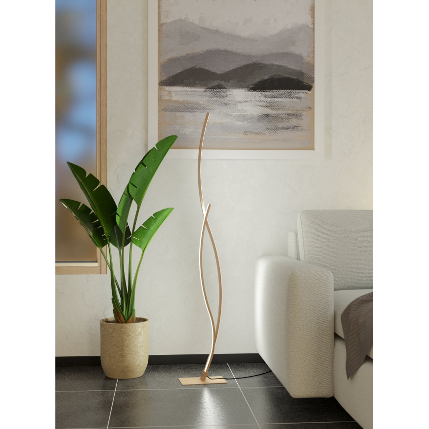 Eglo - Επιδαπέδια λάμπα LED LED/20W/230V 4000K μπεζ
