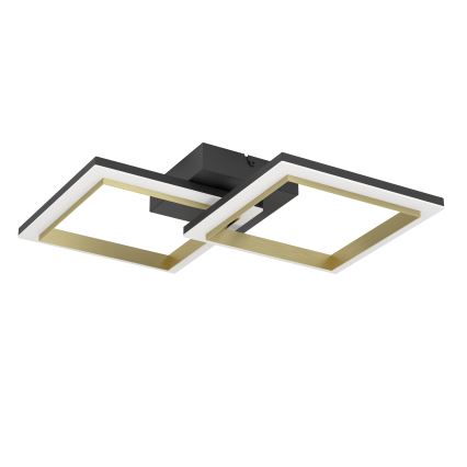 Eglo - LED Dimmable φωτιστικό οροφής LED/18,4W/230V 4000K μαύρο/χρυσό