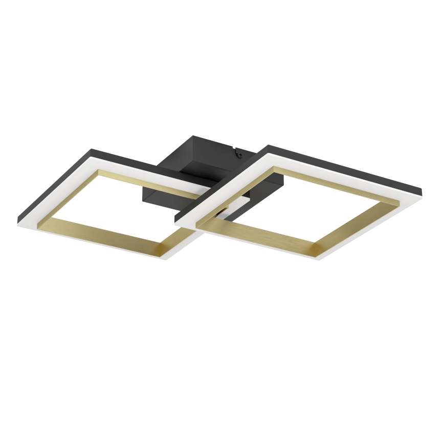 Eglo - LED Dimmable φωτιστικό οροφής LED/18,4W/230V 4000K μαύρο/χρυσό
