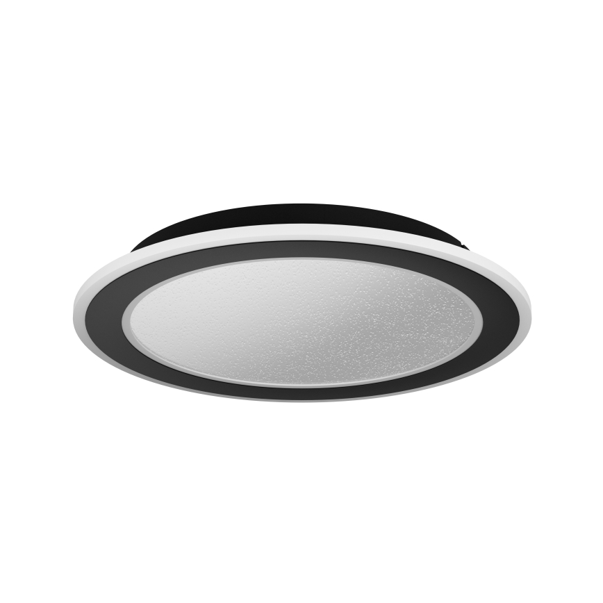 Eglo - LED Dimmable φωτιστικό οροφής LED/20W/230V 2700-6500K μαύρο + τηλεχειριστήριο