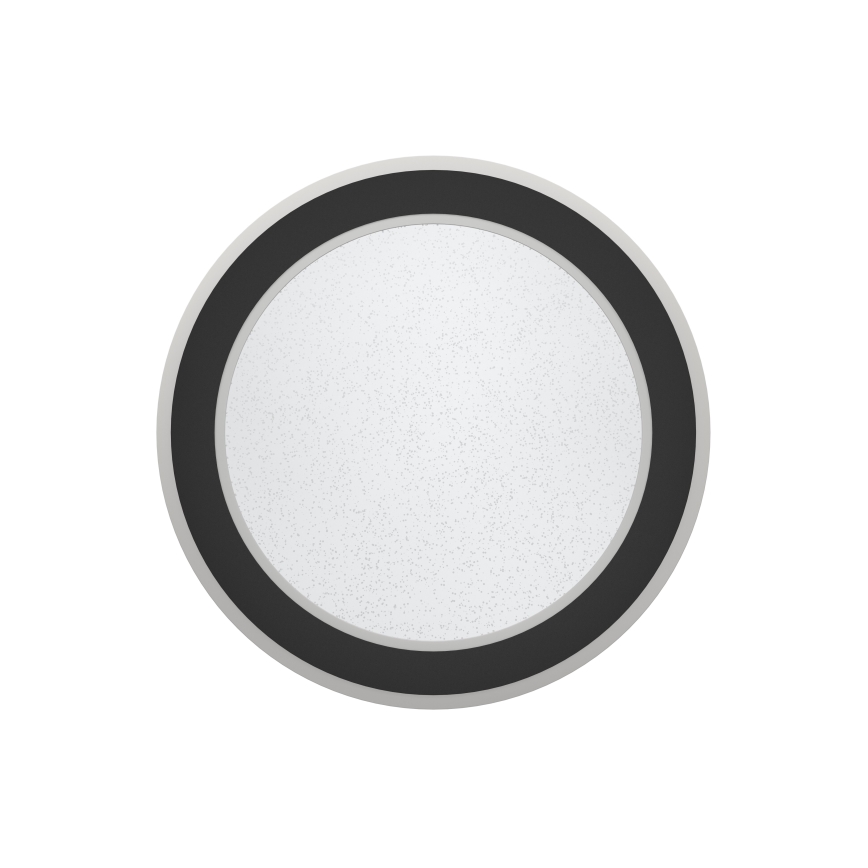 Eglo - LED Dimmable φωτιστικό οροφής LED/20W/230V 2700-6500K μαύρο + τηλεχειριστήριο