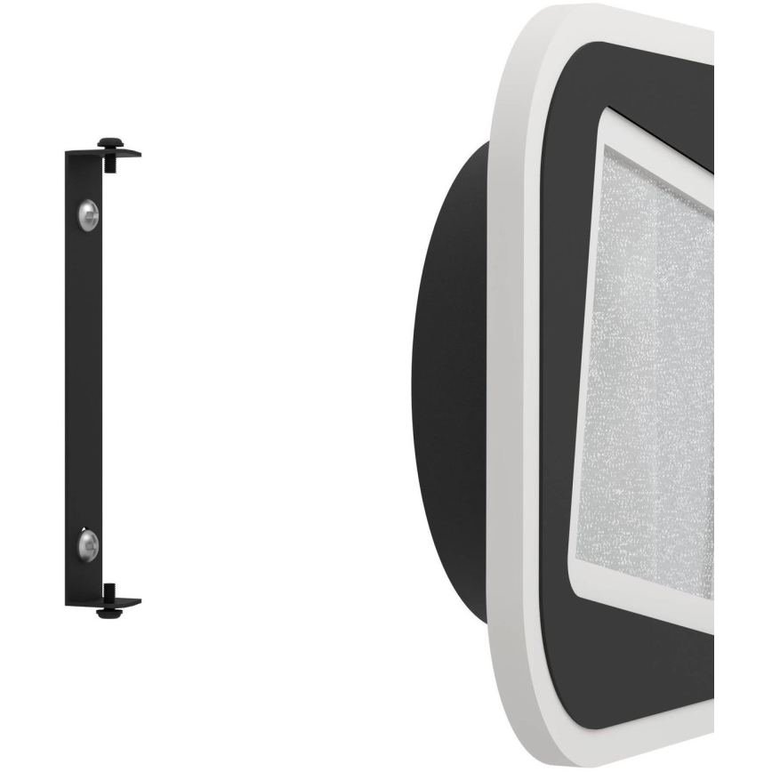 Eglo - Φωτιστικό τοίχου LED LED/12W/230V 4000K μαύρο