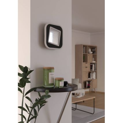 Eglo - Φωτιστικό τοίχου LED LED/12W/230V 4000K μαύρο