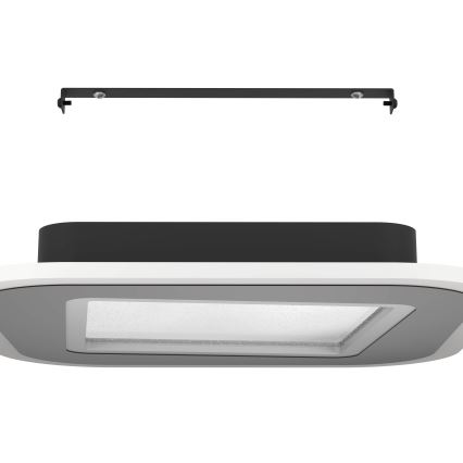 Eglo - LED Dimmable φωτιστικό οροφής LED/20W/230V 2700-6500K μαύρο + τηλεχειριστήριο