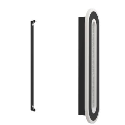 Eglo - Φωτιστικό τοίχου LED LED/12W/230V 4000K μαύρο