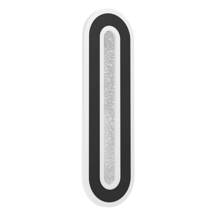Eglo - Φωτιστικό τοίχου LED LED/12W/230V 4000K μαύρο