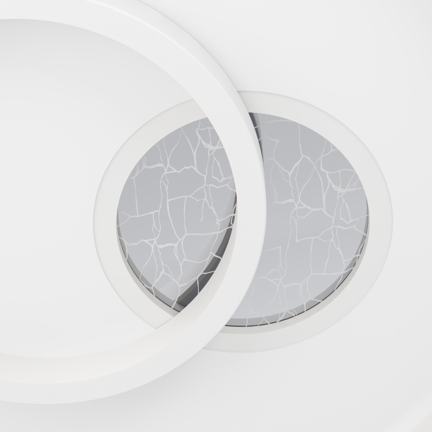 Eglo - Φωτιστικό οροφής LED 14W/230V + 8,5W LED, διάμ. 38 cm, λευκό