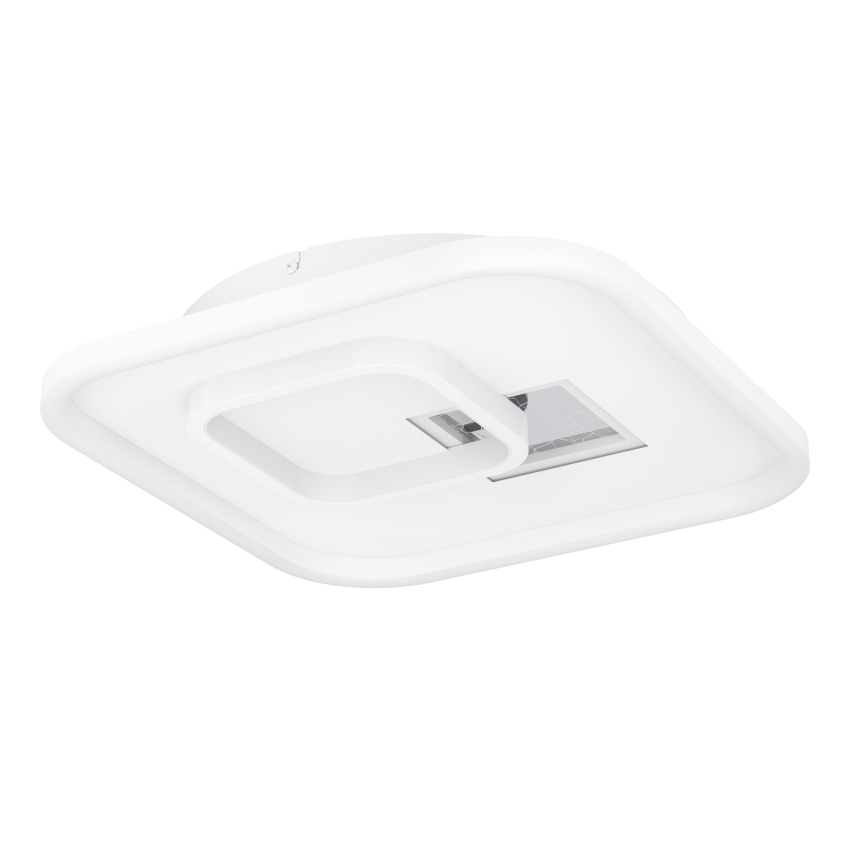 Eglo - Φωτιστικό οροφής LED 1xLED/16,2W/230V + 1xLED/9,2W 38x38 cm λευκό