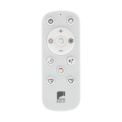 Eglo - LED Dimmable φωτιστικό οροφής LED/12W/230V 2700-6500K λευκό + τηλεχειριστήριο