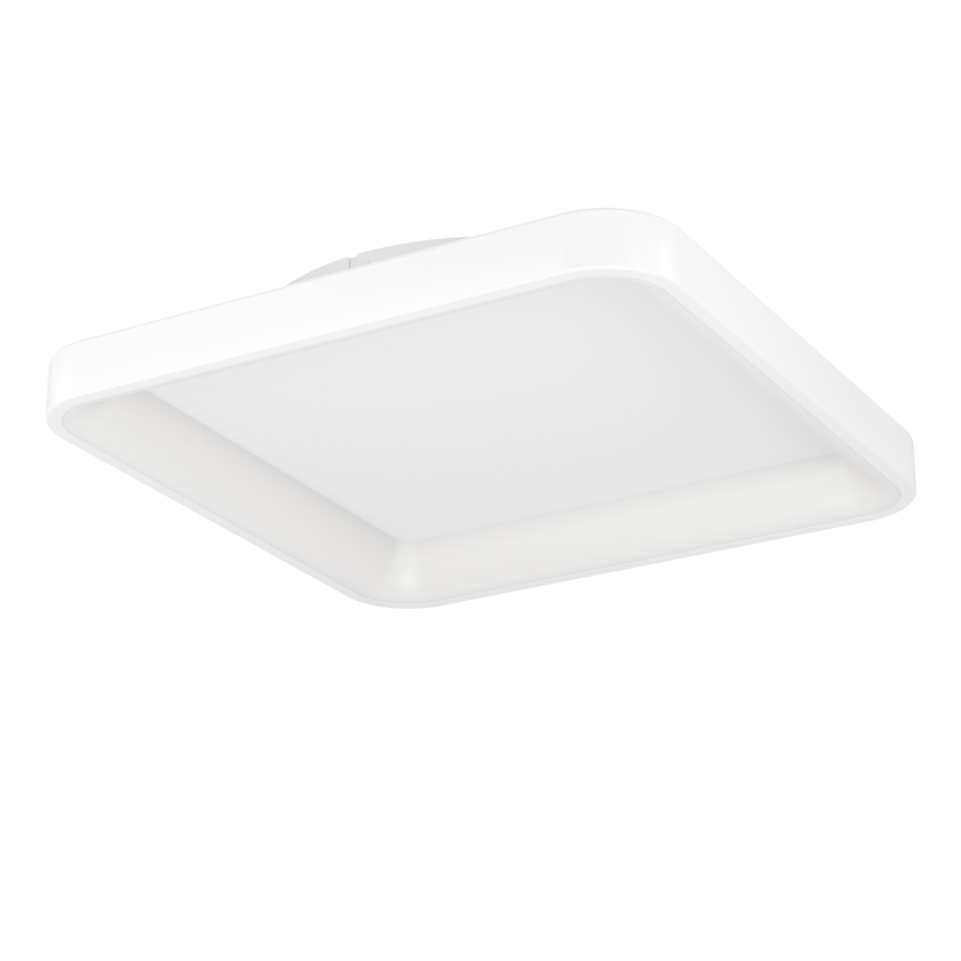 Eglo - LED Dimmable φωτιστικό οροφής LORETELLO LED/12W/230V λευκό + τηλεχειριστήριο