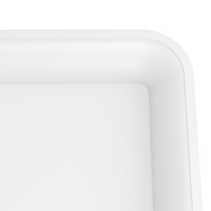 Eglo - LED Dimmable φωτιστικό οροφής LORETELLO LED/12W/230V λευκό + τηλεχειριστήριο
