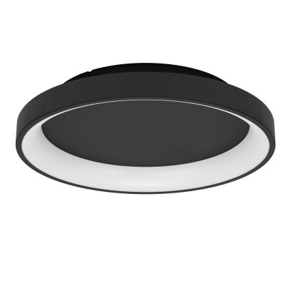 Eglo - LED Dimmable φωτιστικό οροφής LED/12W/230V 2700-6500K μαύρο + τηλεχειριστήριο