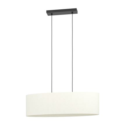 Eglo - Κρεμαστό φωτιστικό οροφής 2xE27/60W/230V λευκό