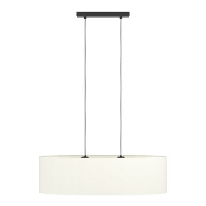 Eglo - Κρεμαστό φωτιστικό οροφής 2xE27/60W/230V λευκό