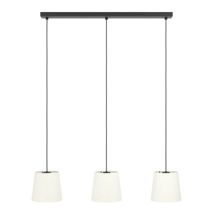 Eglo - Κρεμαστό φωτιστικό οροφής 3xE27/60W/230V λευκό