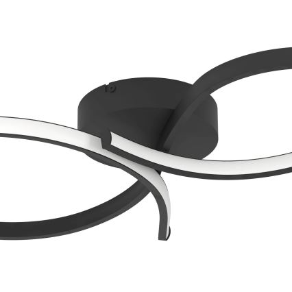 Eglo - Φωτιστικό οροφής LED LED/21W/230V 3000K μαύρο