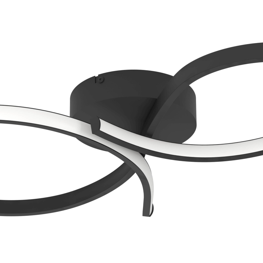 Eglo - Φωτιστικό οροφής LED LED/21W/230V 3000K μαύρο