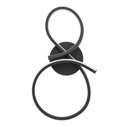 Eglo - Φωτιστικό τοίχου LED LED/11,4W/230V 3000K μαύρο