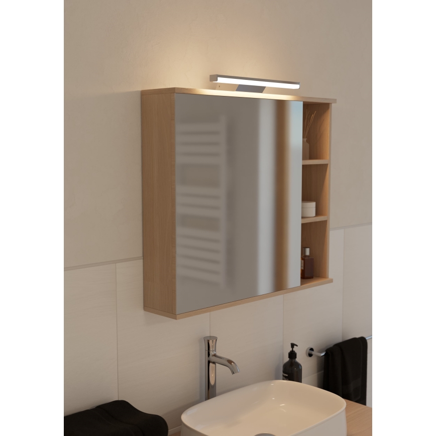Eglo - LED RGBW Dimming μπάνιο φωτισμός καθρέφτη LED/12W/230V 2700-6500K IP44 ματ χρώμιο