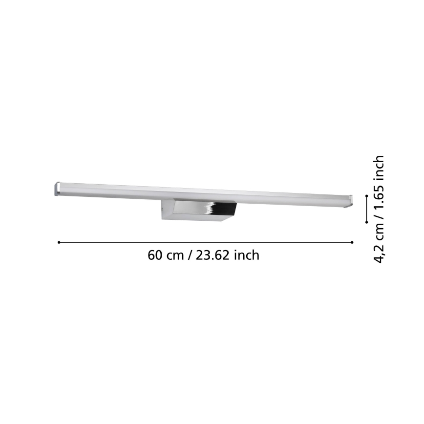 Eglo - LED RGBW Dimming μπάνιο φωτισμός καθρέφτη LED/12W/230V 2700-6500K IP44 ματ χρώμιο