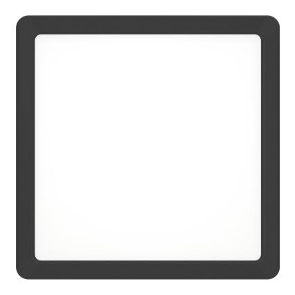 Eglo - LED φωτιστικό οροφής LED/10,5W/230V 2700/4000/6500K 22x22cm μαύρο