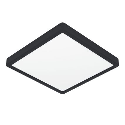 Eglo - Φωτιστικό οροφής LED/13W/230V 2700/4000/6500K 29x29cm μαύρο