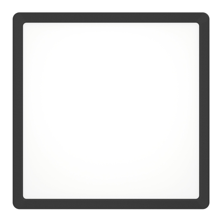 Eglo - Φωτιστικό οροφής LED/13W/230V 2700/4000/6500K 29x29cm μαύρο