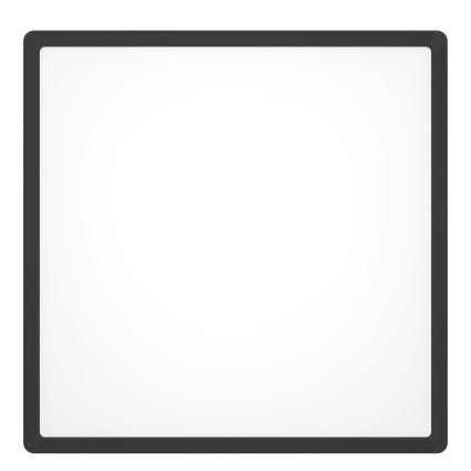 Eglo - LED φωτιστικό οροφής LED/17,5W/230V 2700/4000/6500K 39x39 cm μαύρο