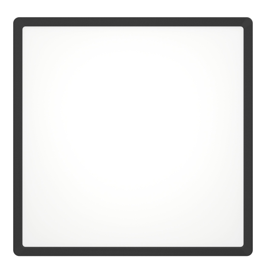 Eglo - LED φωτιστικό οροφής LED/17,5W/230V 2700/4000/6500K 39x39 cm μαύρο