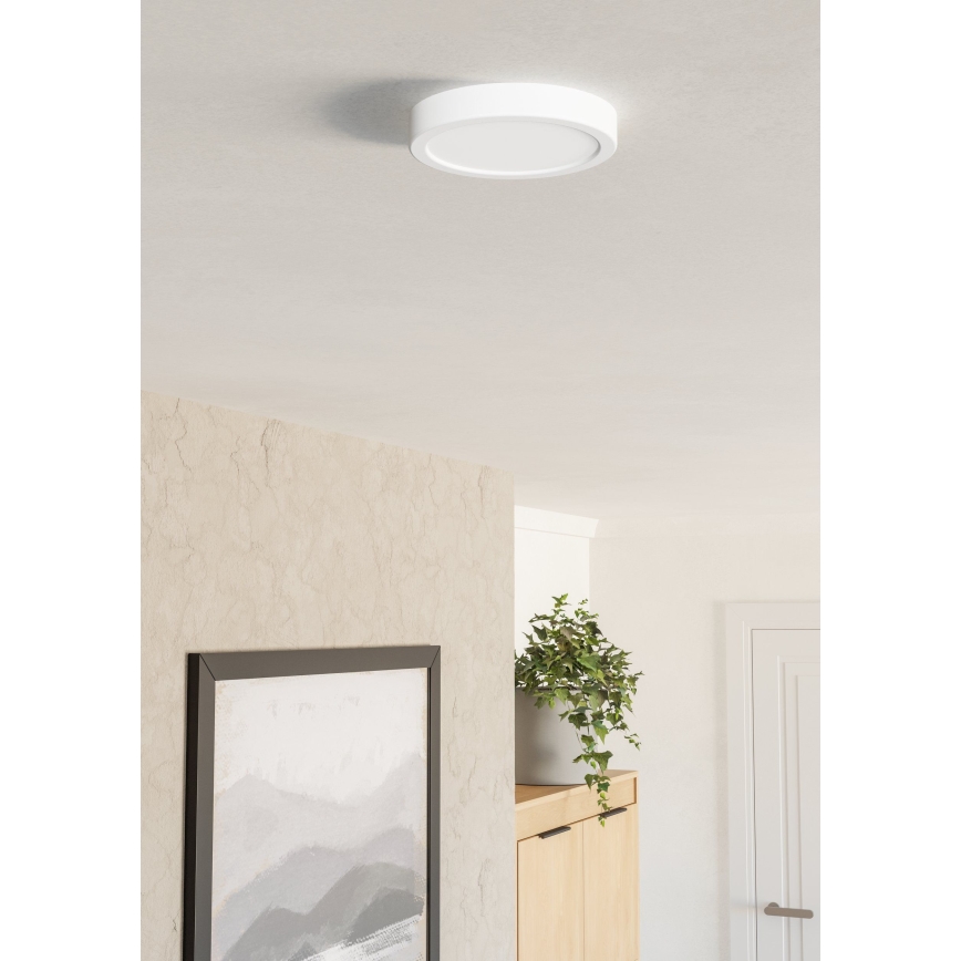 Eglo - LED φωτιστικό οροφής LED/7,5W/230V 2700/4000/6500K διάμ. 16,6 cm λευκό