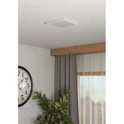 Eglo - Φωτιστικό οροφής LED/10,5W/230V 2700/4000/6500K 22x22 cm λευκό
