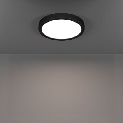 Eglo - LED Φωτιστικό οροφής για μπάνιο LED/11,5W/230V 2700/4000/6500K διάμ. 21,1 cm IP44 μαύρο