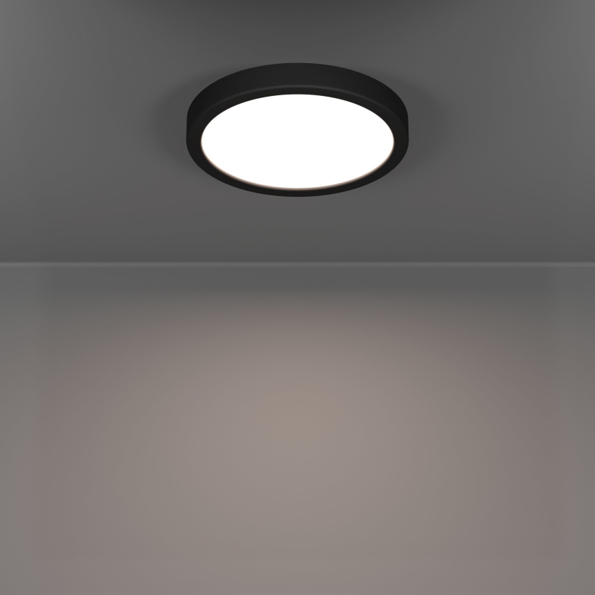 Eglo - LED Φωτιστικό οροφής για μπάνιο LED/11,5W/230V 2700/4000/6500K διάμ. 21,1 cm IP44 μαύρο